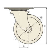 図面 No.108 スタンダードクラスキャスター